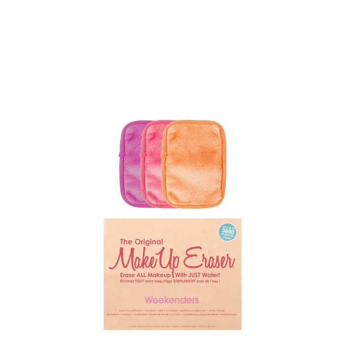 Weekenders 3 Pcs Set – Serviette Démaquillante Réutilisable