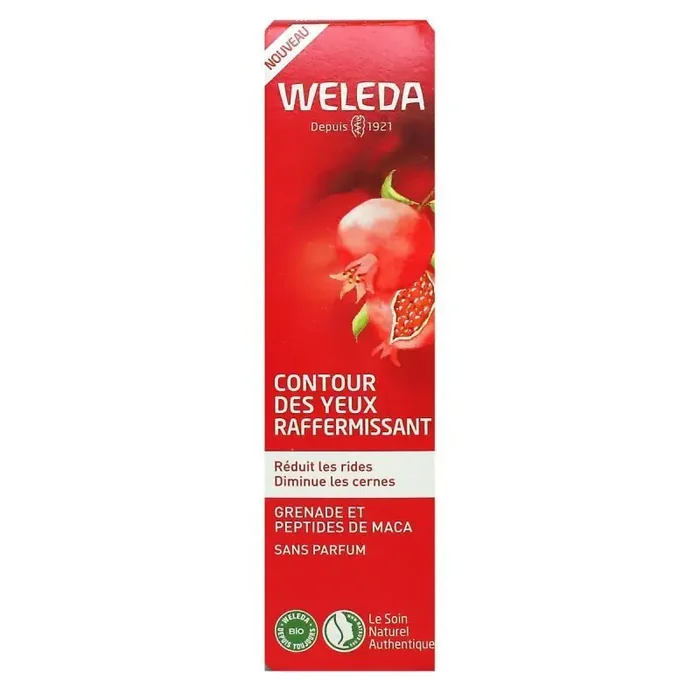 Weleda Contour Yeux Raffermissant Grenade et peptides de MACA, 12 mL