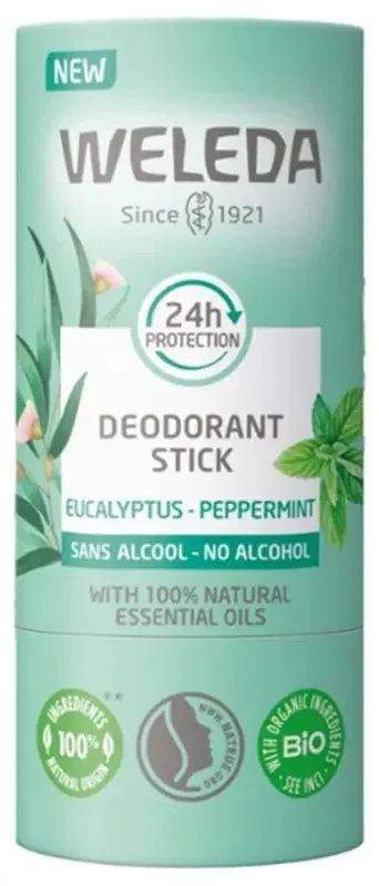 Weleda Déodorant Eucalyptus Peppermint Stick 50 g