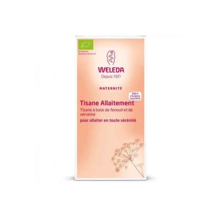 Weleda tisane allaitement fenouil et verveine 20 sachets