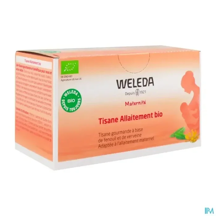 Weleda tisane allaitement verveine sachet 2g 20