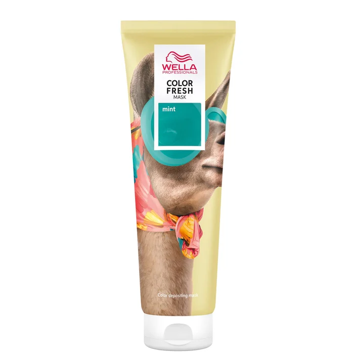 Wella Professionals Care Color Fresh Masque Coloration Semi-Permanente – Mint 150 ml