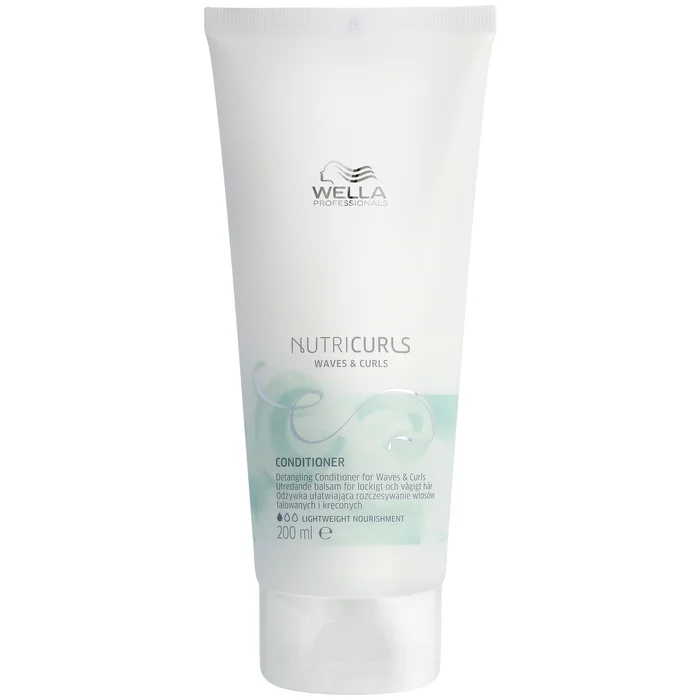 Wella Professionals Nutricurls Après-shampooing Démêlant pour Boucles et Ondulations 200 ml