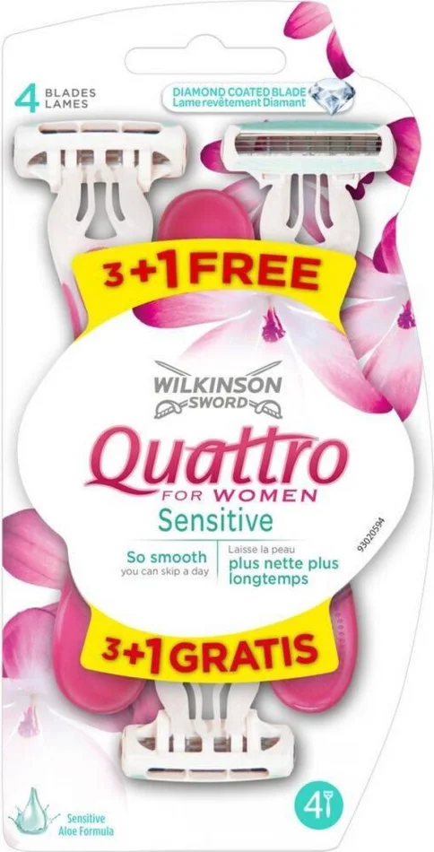 Wilkinson Quattro Sensitive 4 PCS