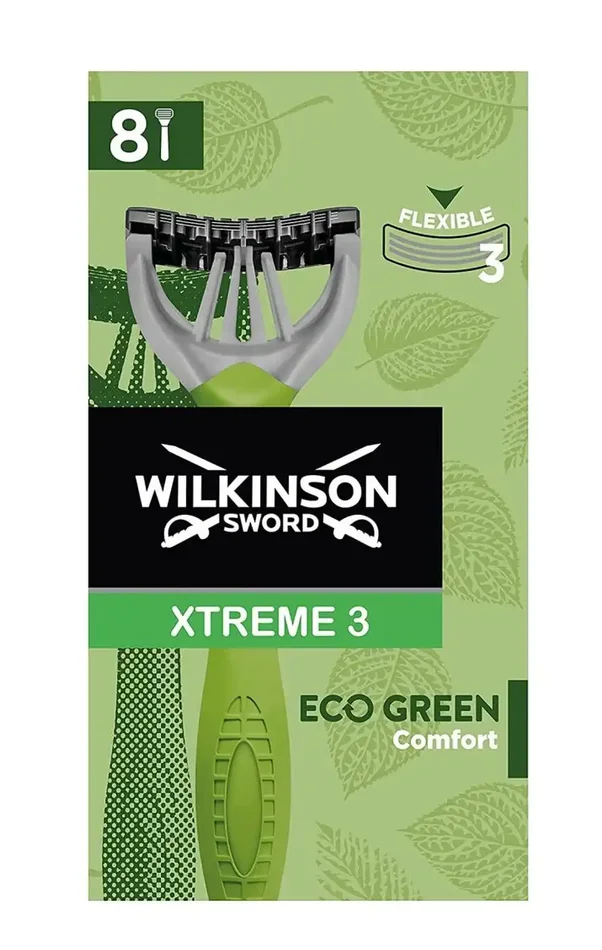 Wilkinson Sword Xtreme 3 Eco Vert Lot de 8 Wilkinson Sword Vert