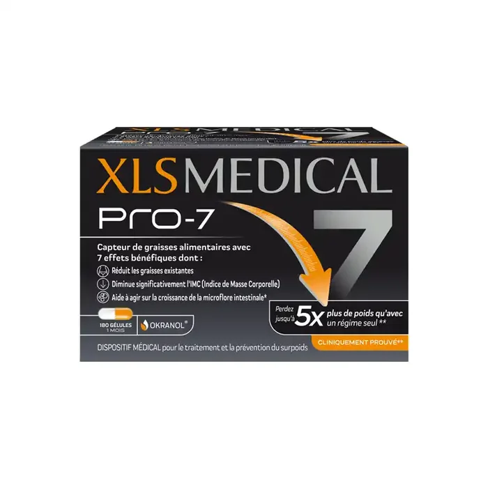 XLS Medical Pro-7 Capteur de graisses 180 gelules
