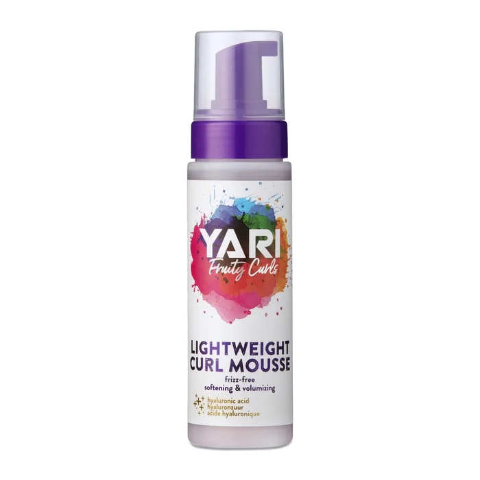 Yari Fruity Curls Mousse légère à l’acide hyaluronique et à la biotine 220 ml