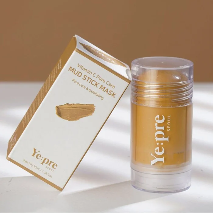 Yepre – Masque en stick – Argile & vitamine C – Peaux mixtes à grasses – 35 ml