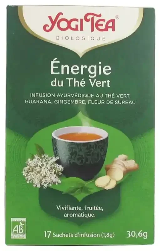 Yogi Tea Énergie Thé Vert