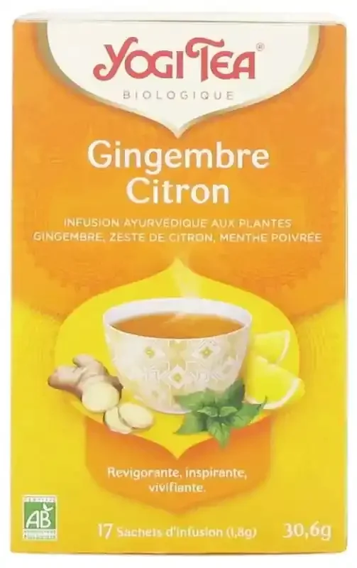 Yogi Tea Gingembre Citron