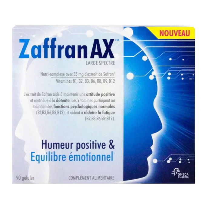 Zaffran AX large spectre 90 gélules