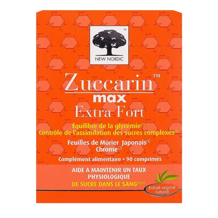 Zuccarin max extra-fort 120 comprimés