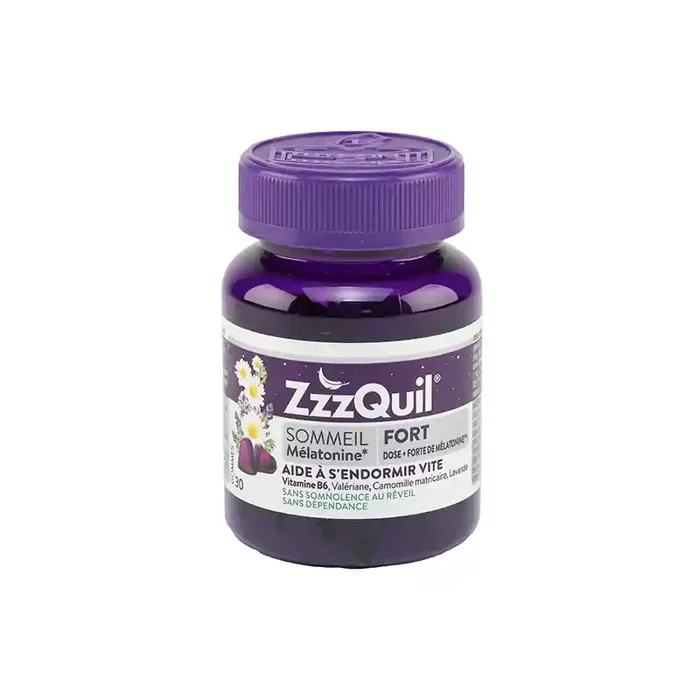 ZZZQUIL FORT SOMMEIL 30 GOMMES