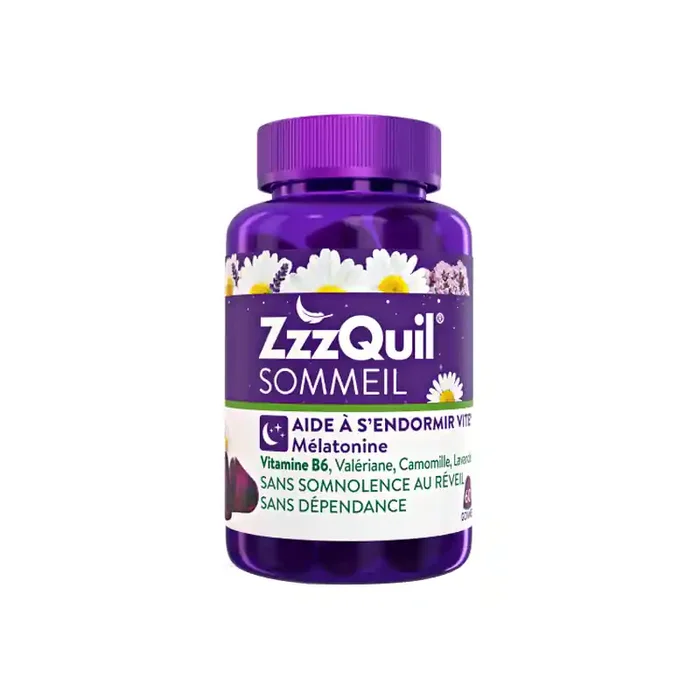 ZzzQuil sommeil 30 gommes